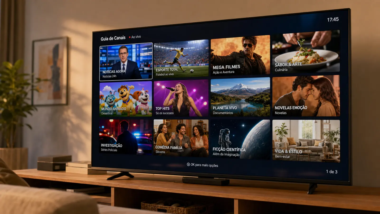 Pluto TV em 2026: tudo o que rola de graça