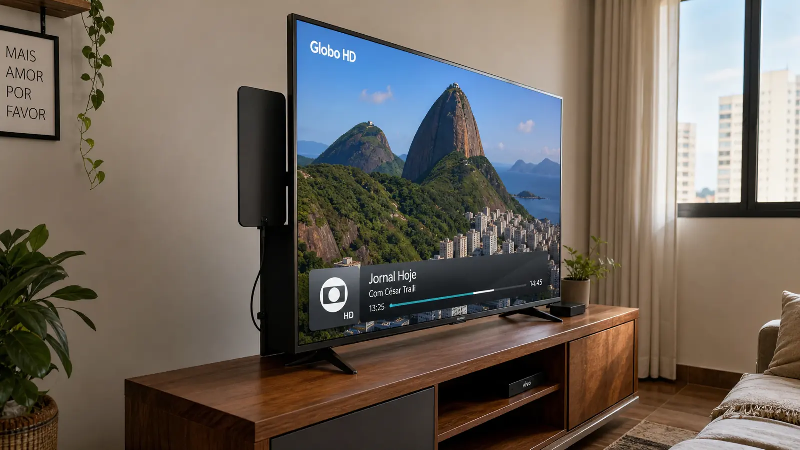 Antena interna: ainda funciona pra pegar Globo, SBT, Record?